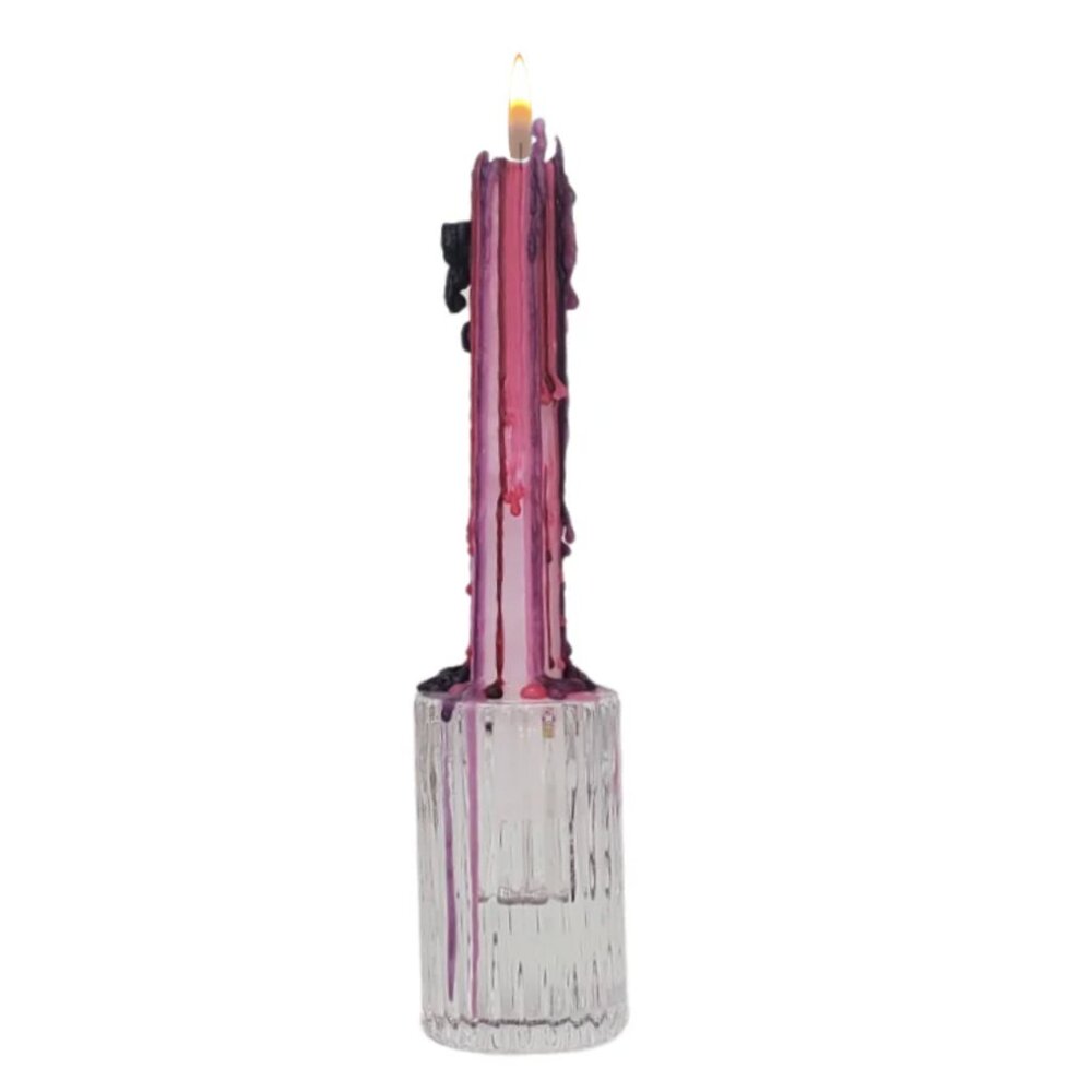 ⭐️SOLD OUT⭐️ - SILENT NIGHT HOLIDAY DRIP TAPER CANDLES (Set of 2) - Picture 5 of 5